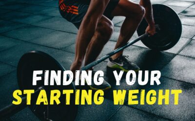 How to Find Your Starting Weight for Lifting